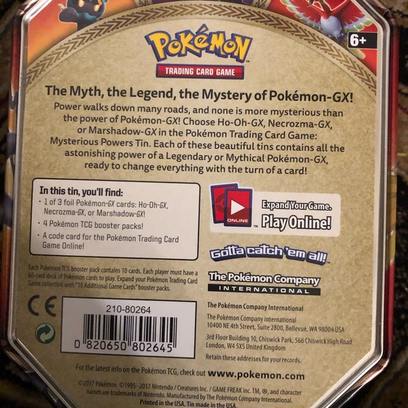 Pokémon empty tin - Picture 6 of 6